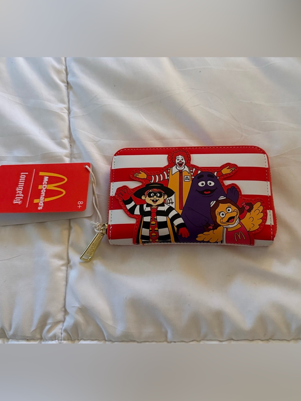 Loungefly Ronald McDonald & Friends Character Zip Wallet
